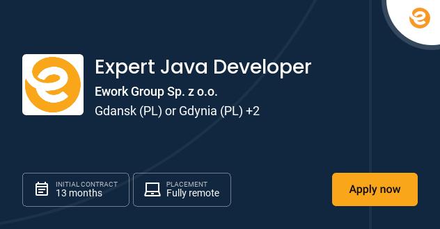 Expert Java Developer