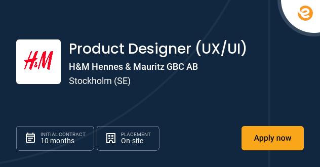 Product Designer (UX/UI)