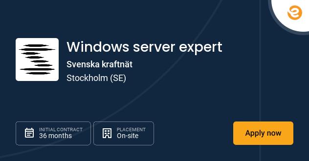 Windows server expert
