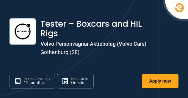 Tester – Boxcars and HIL Rigs