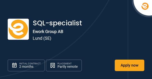 SQL-specialist